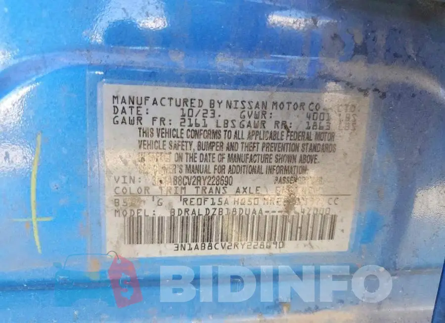 3N1AB8CV2RY228690 Photo# 12