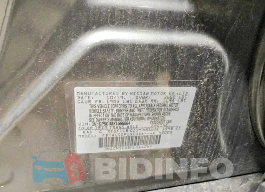 3N1CP5CU8KL566064 Photo# 12