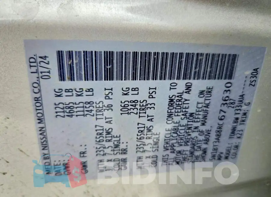 5N1BT3AB8RC673630 Photo# 13