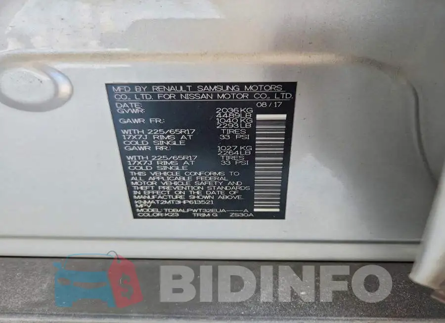 KNMAT2MT3HP613521 Photo# 12