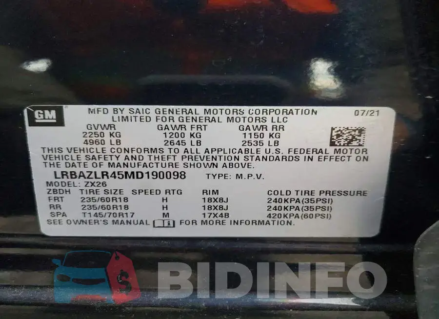 LRBAZLR45MD190098 Photo# 14