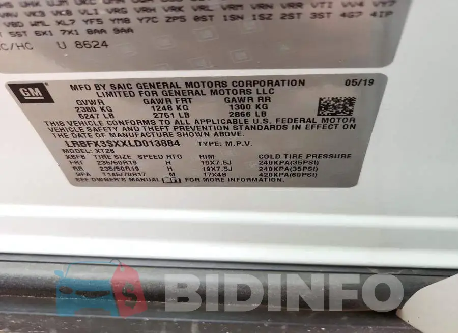 LRBFX3SXXLD013884 Photo# 13
