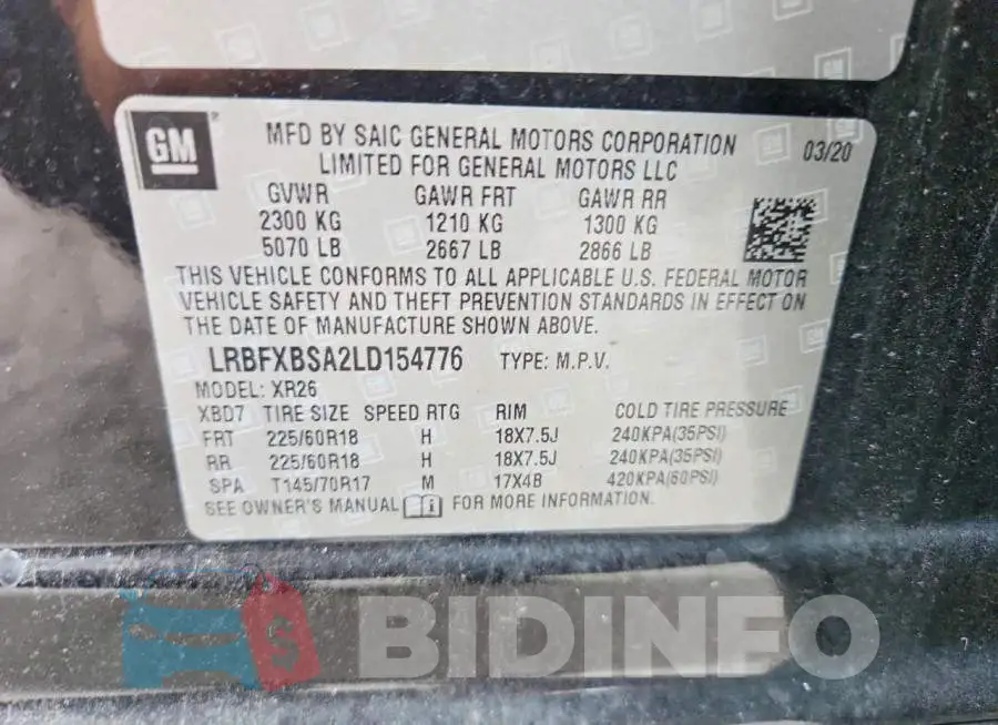 LRBFXBSA2LD154776 Photo# 13