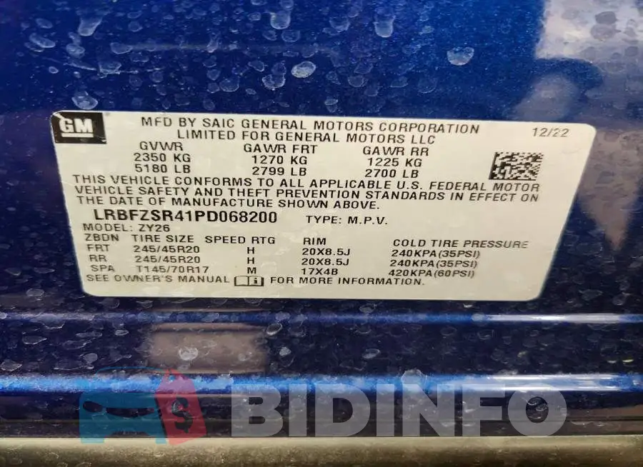 LRBFZSR41PD068200 Photo# 13