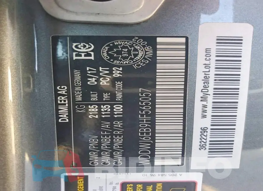 WDDWJ6EB9HF565057 Photo# 12