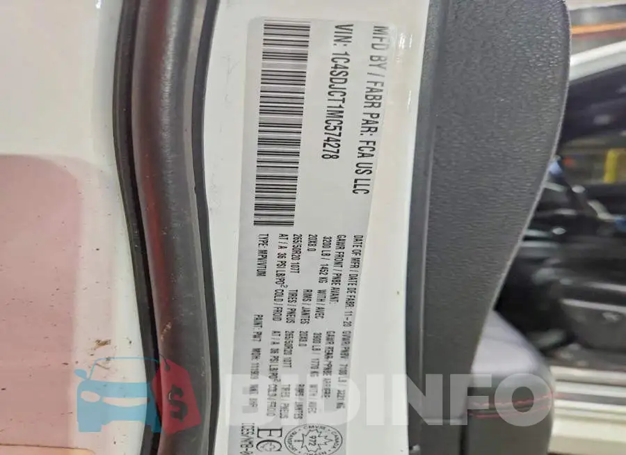 1C4SDJCT1MC574278 Photo# 13