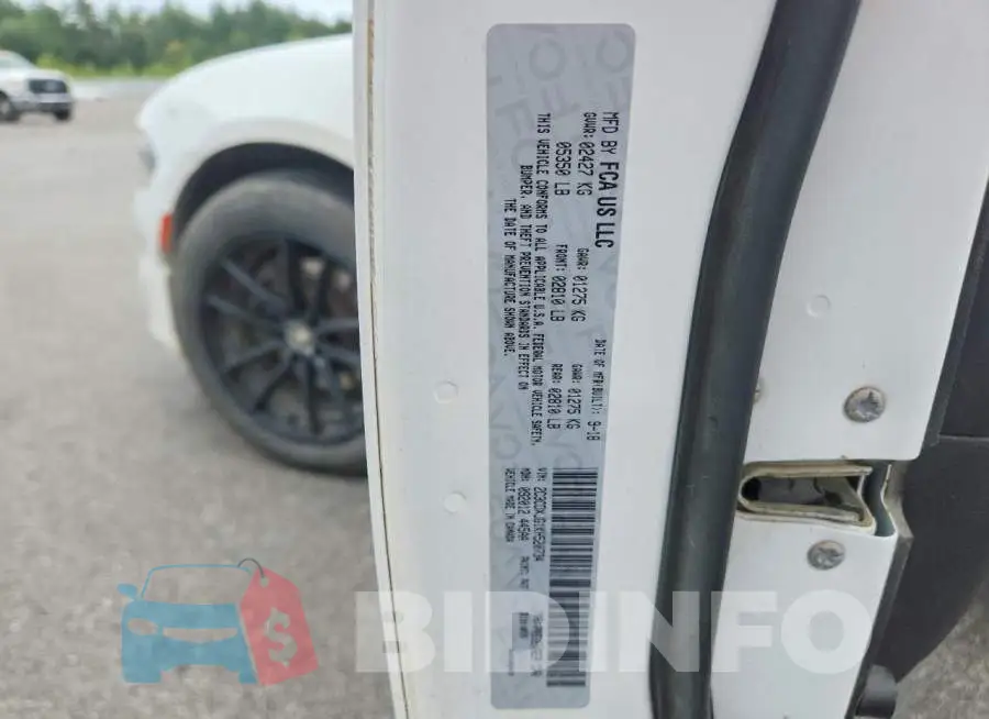 2C3CDXJG1KH520734 Photo# 12