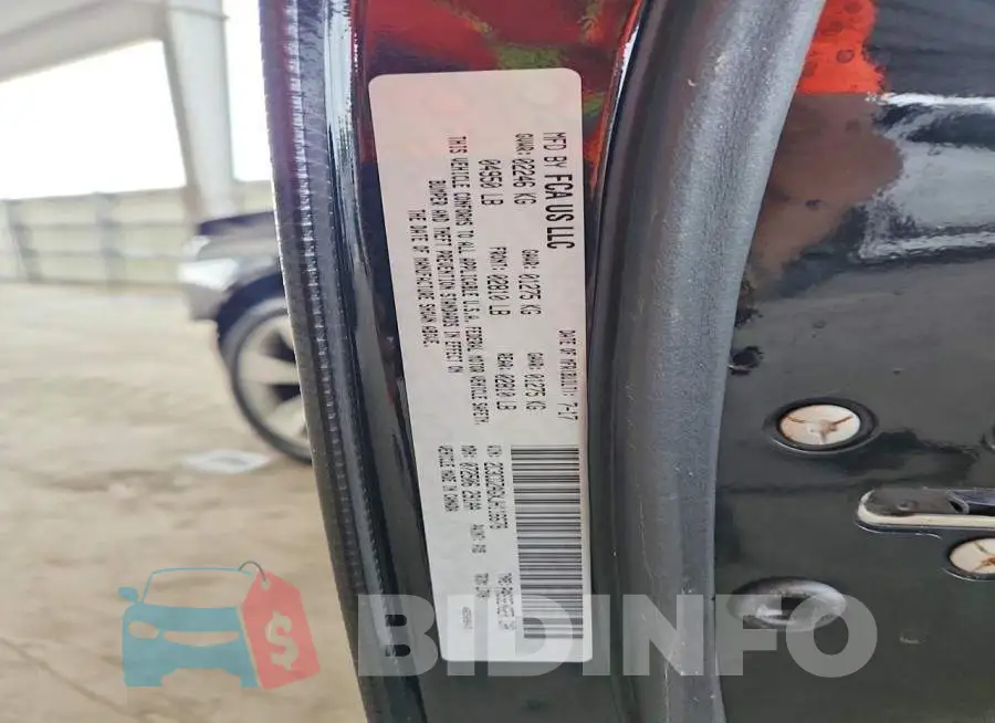 2C3CDZAGXJH116678 Photo# 13
