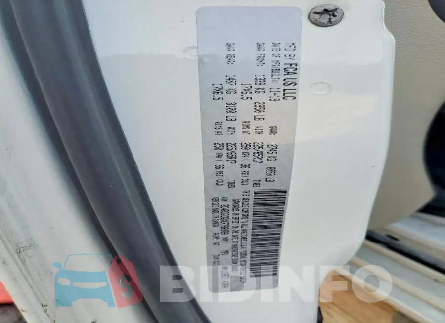 2C4RDGCGXKR798089 Photo# 14
