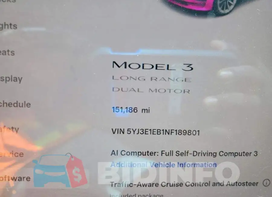 5YJ3E1EB1NF189801 Photo# 9