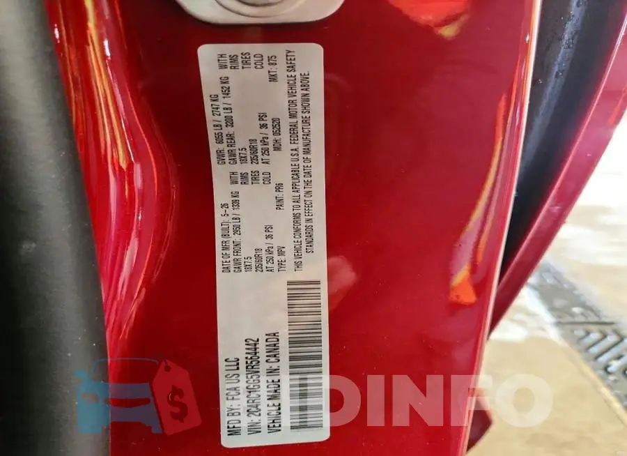 2C4RC1GG5VR564442 Photo# 13