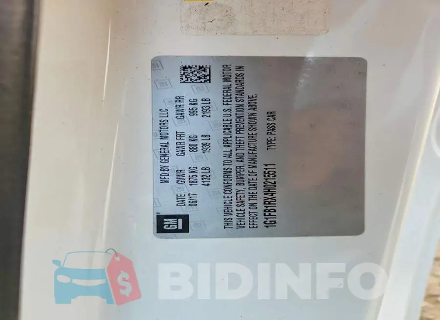 1G1FB1RX4H0215511 Photo# 13