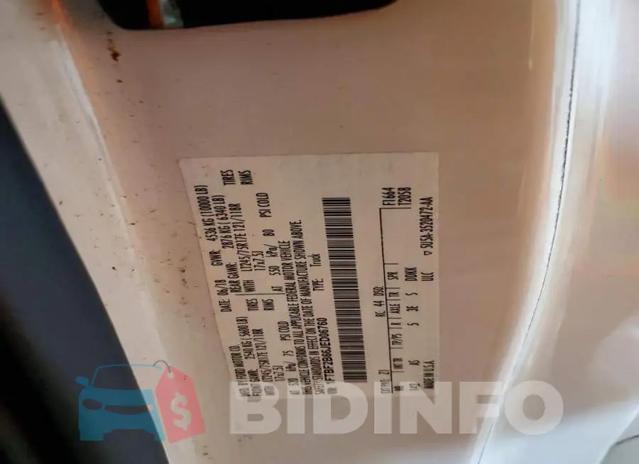 1FTBF2B66JED06760 Photo# 13