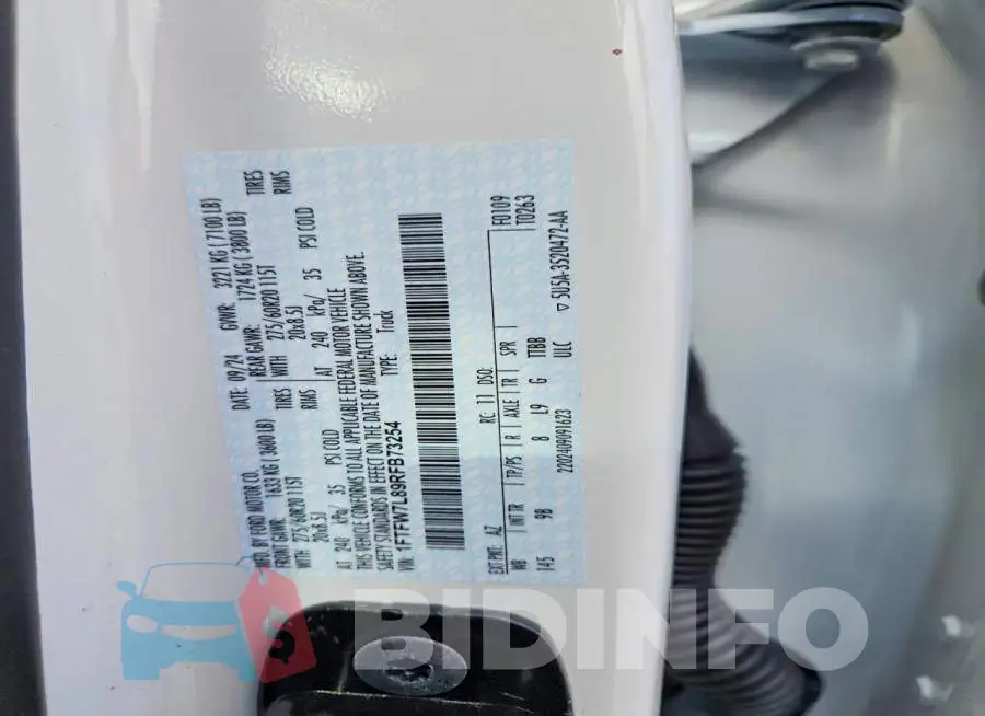 1FTFW7L89RFB73254 Photo# 12