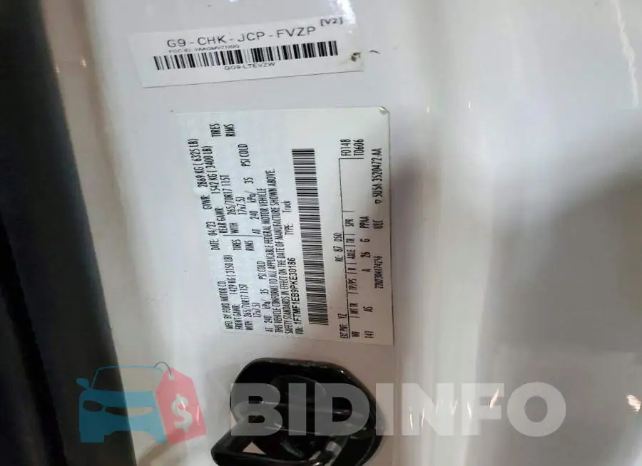 1FTMF1EB9PKE30186 Photo# 13