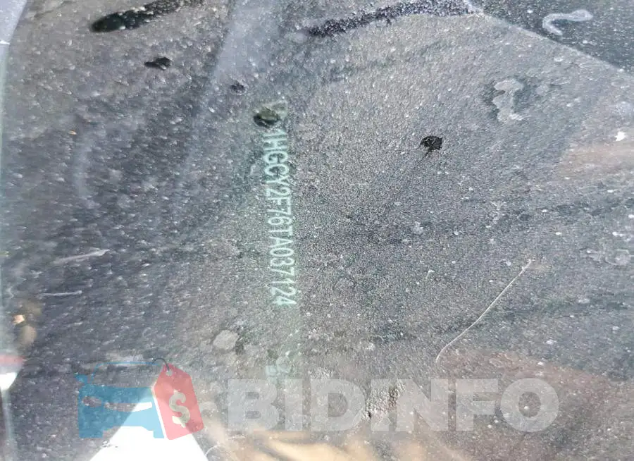 1HGCY2F76TA037124 Photo# 12