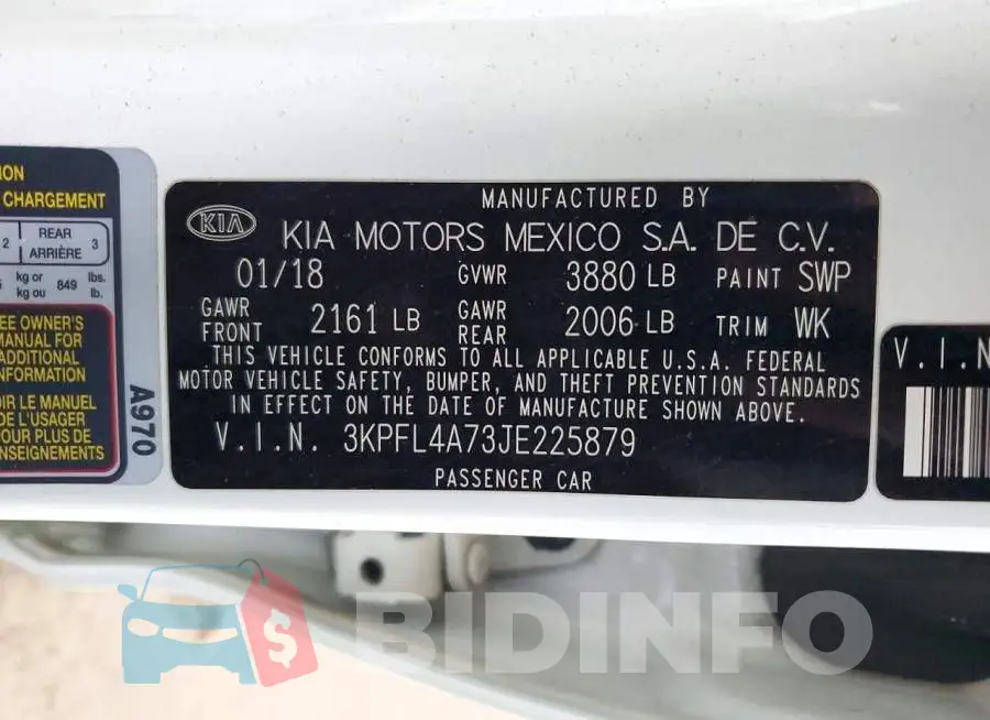3KPFL4A73JE225879 Photo# 12