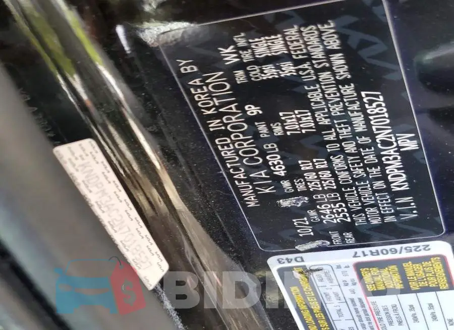 KNDPM3AC2N7018527 Photo# 13