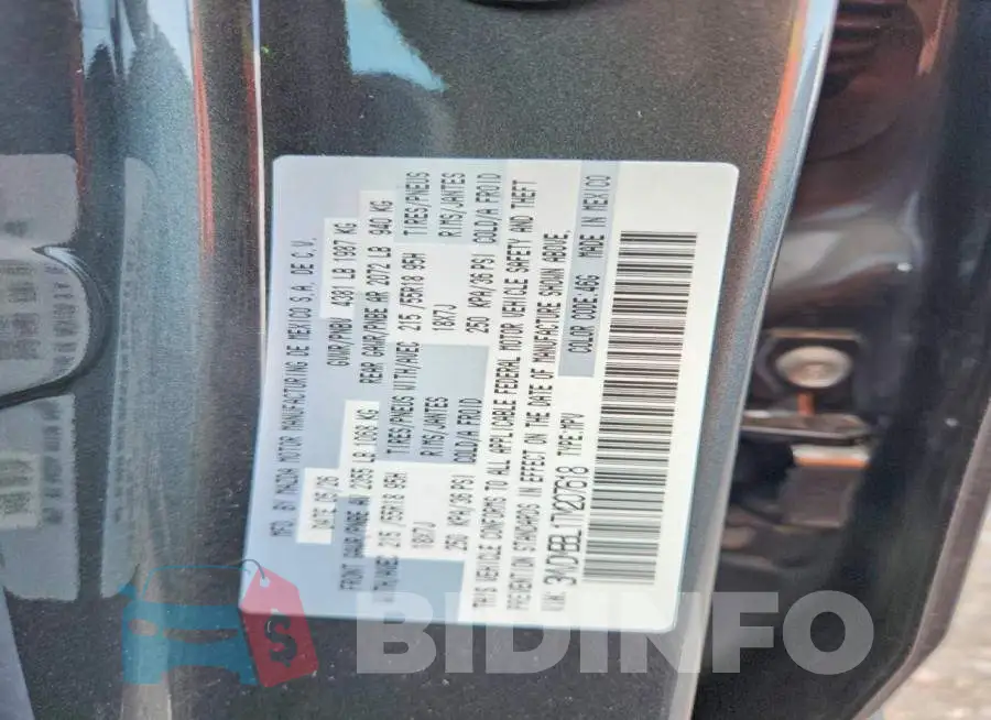 3MVDMBBL1TM207618 Photo# 12