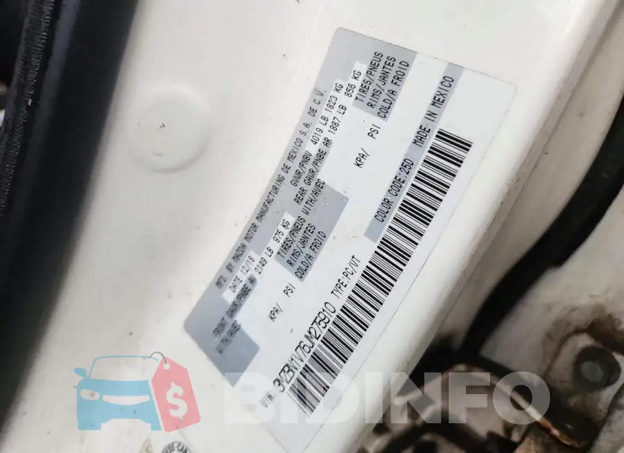 3MZBN1V76JM275910 Photo# 12