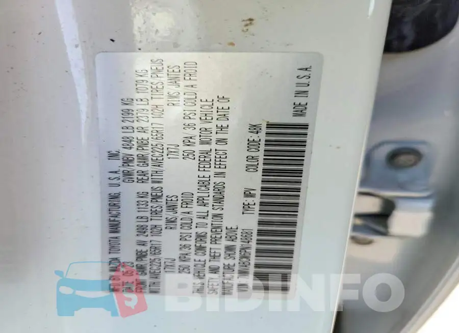 7MMVABCM6PN148681 Photo# 13