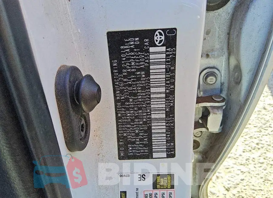 5YFB4MDE9PP061275 Photo# 12