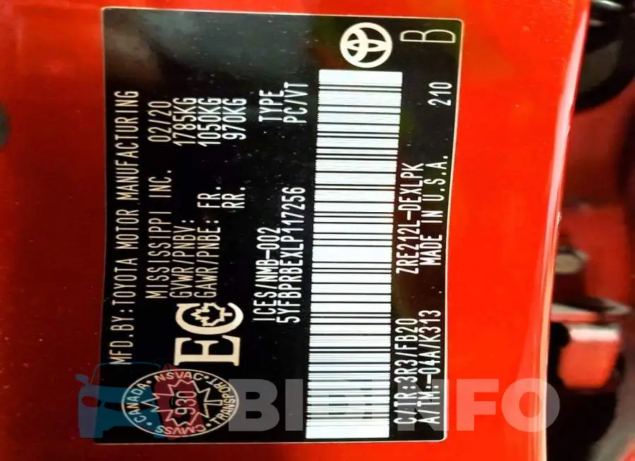 5YFBPRBEXLP117256 Photo# 13