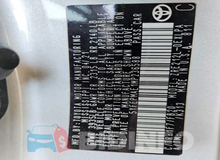 5YFEPMAE1MP236588 Photo# 13