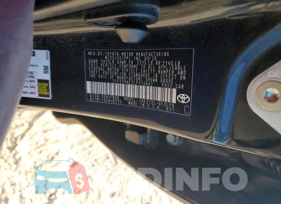 5YFEPRAE2LP114642 Photo# 13