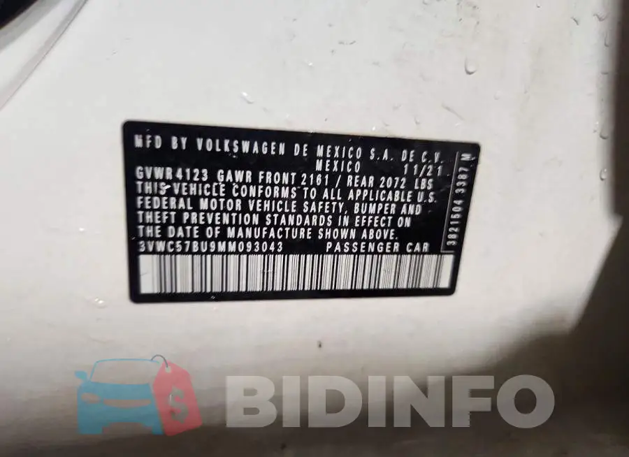 3VWC57BU9MM093043 Photo# 12