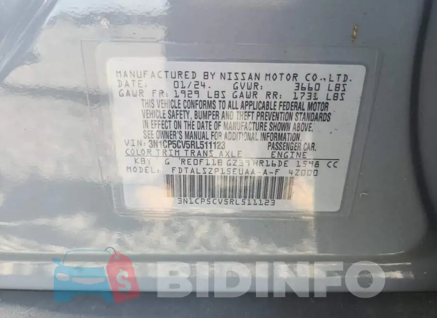 3N1CP5CV5RL511123 Photo# 12