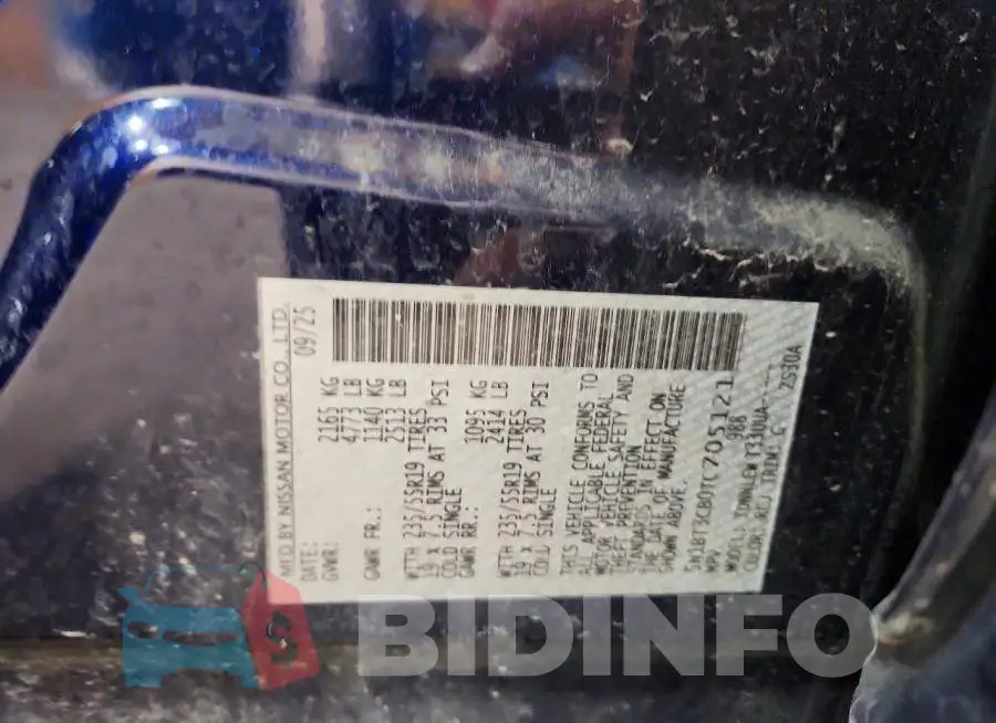 5N1BT3CB0TC705121 Photo# 14