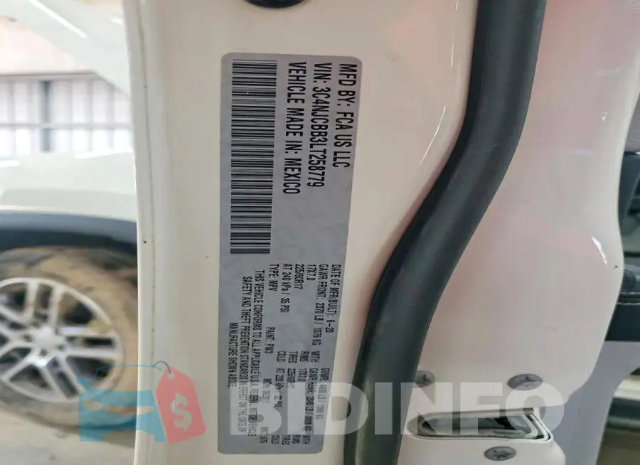 3C4NJCBB3LT258779 Photo# 13
