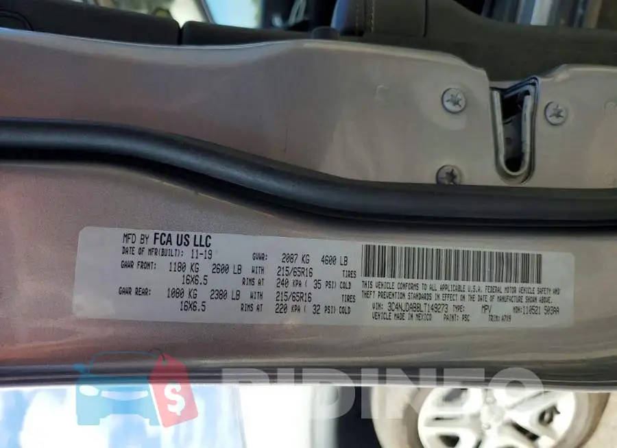 3C4NJDAB8LT149273 Photo# 13