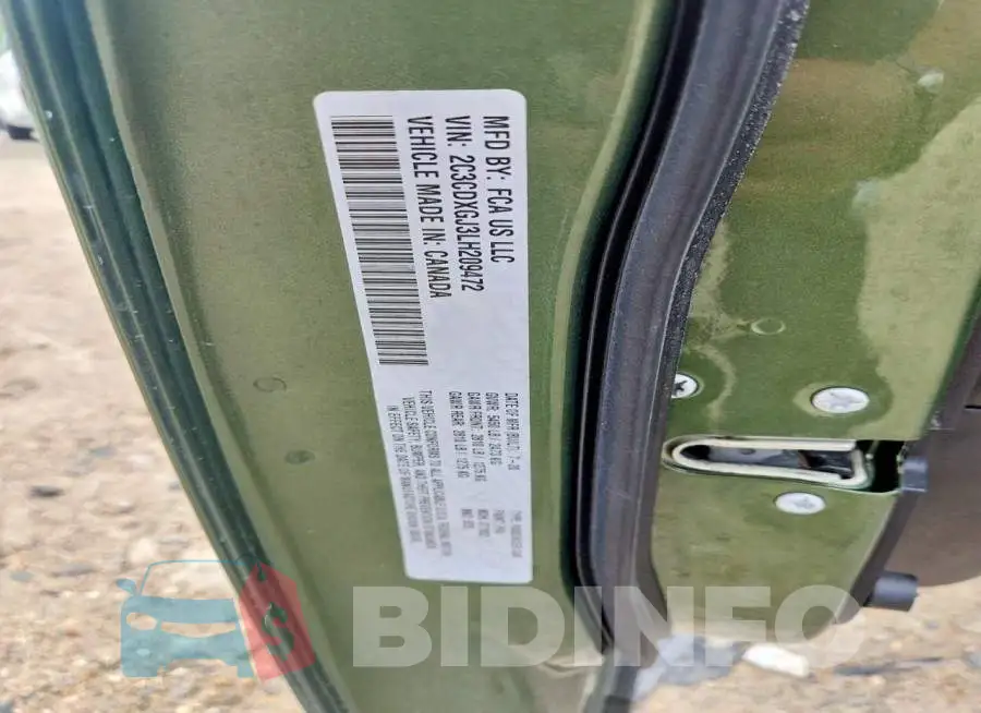 2C3CDXGJ3LH209472 Photo# 12