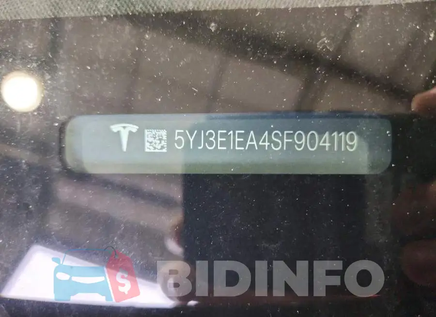 5YJ3E1EA4SF904119 Photo# 12