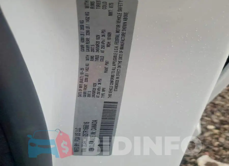 2C4RC3BG5TR166616 Photo# 13