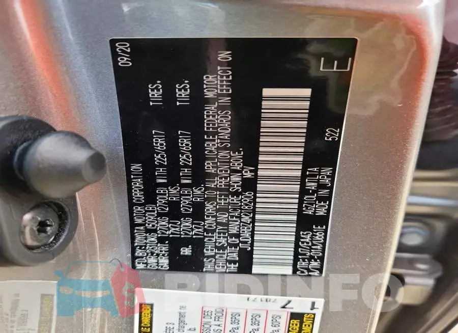 JTJDARBZ4M2182906 Photo# 13