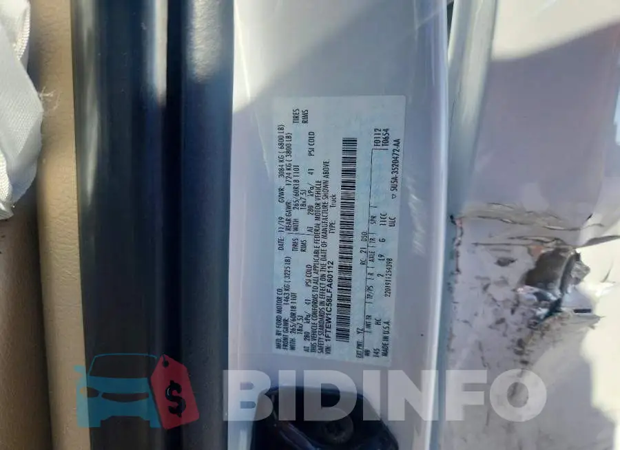 1FTEW1C58LFA60112 Photo# 12