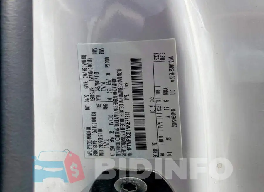 1FTMF1CB1NKE77213 Photo# 12