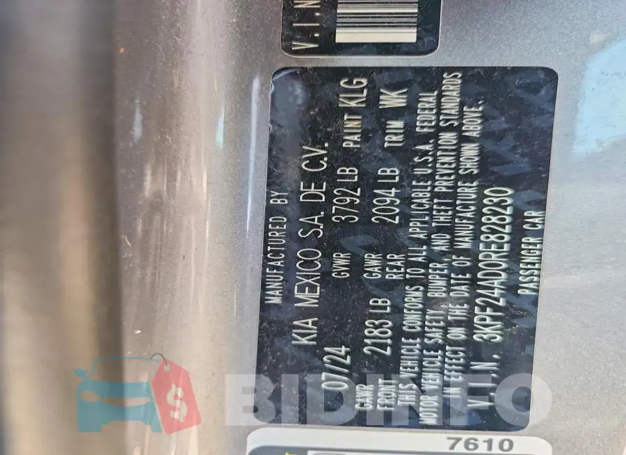 3KPF24AD0RE828230 Photo# 13