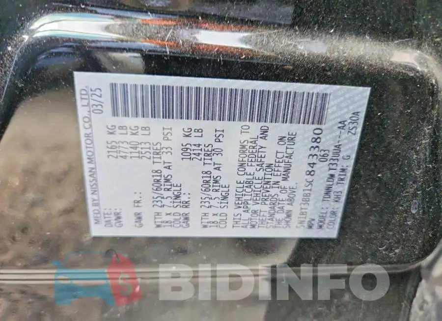 5N1BT3BB1SC843380 Photo# 12