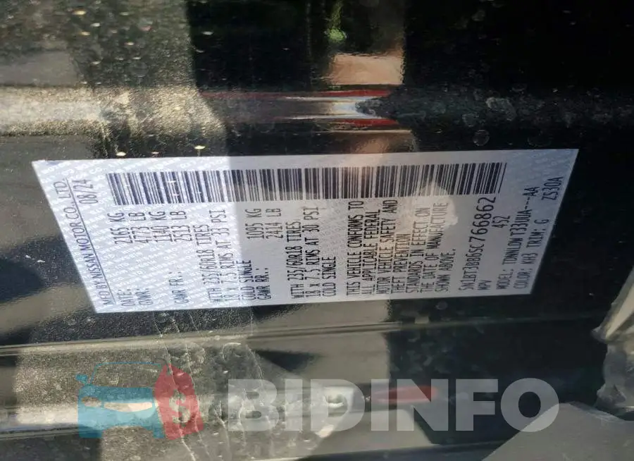 5N1BT3BB6SC766862 Photo# 13