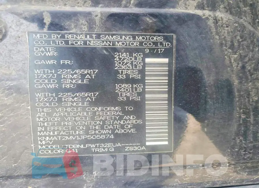 KNMAT2MV1JP505874 Photo# 11