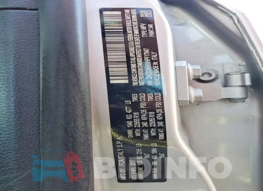 ZACCJABB9HPF17947 Photo# 13