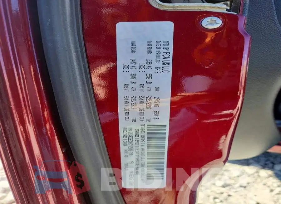 2C4RDGEG5KR742509 Photo# 14