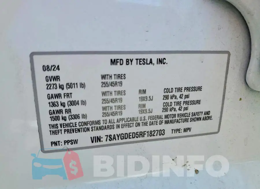 7SAYGDED5RF182703 Photo# 13