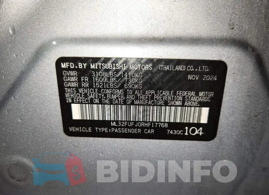 ML32FUFJ0RHF17768 Photo# 12