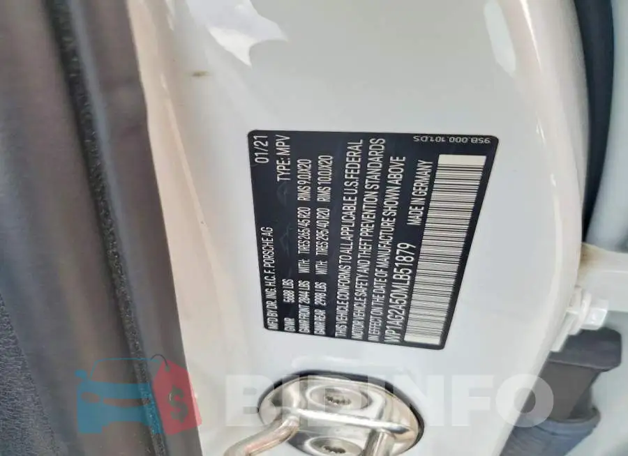 WP1AG2A50MLB51879 Photo# 12