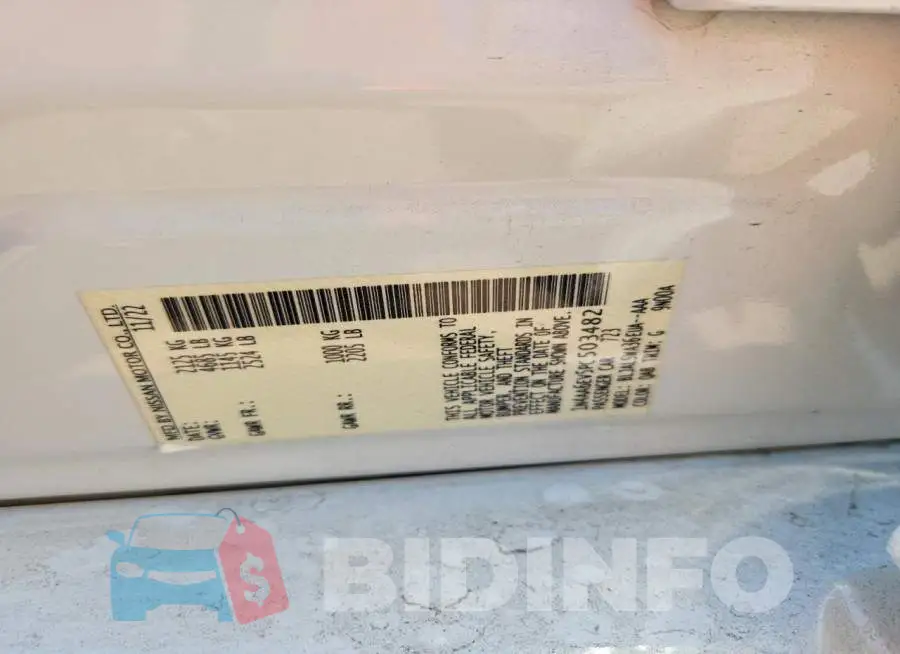 1N4AA6EV5PC503482 Photo# 13